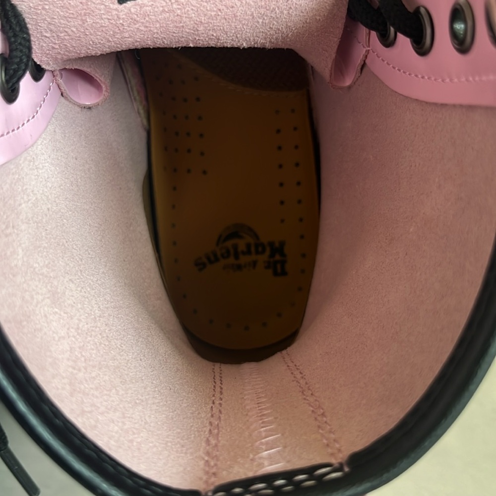 Dr. Marten 1460 Pink Pastel Chunky Boots Sz 6 - Picture 9 of 9
